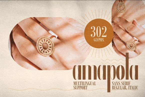 Amapola: The Chic Sans Serif Typeface for Modern Editorial Design