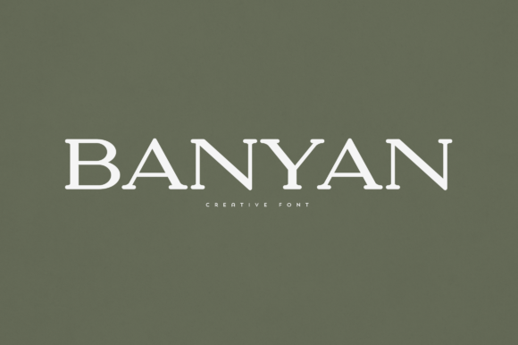 Banyan: A Serif Font for Elegant Design
