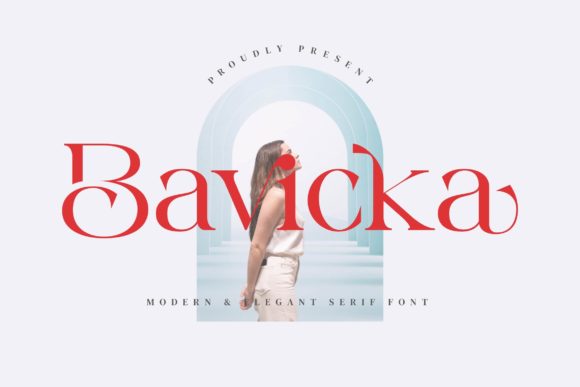 Bavicka: A Stylish Serif Font