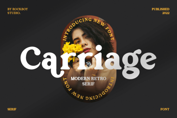 Carriage Font Review: Elevating Campaign Visuals with Serif Style