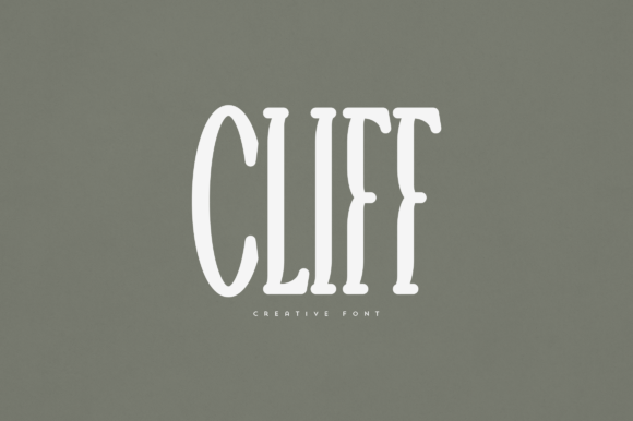 Cliff: A Serif Font for Bold Campaigns