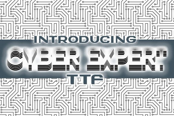 Cyber Expert Font for Creative Projects