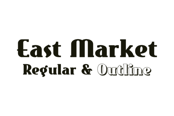 East Market: A Stylish Serif Font