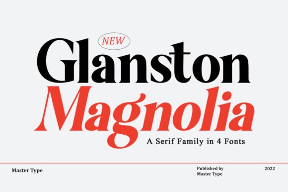 Elevate Campaign Visuals with the Glanston Magnolia Typeface