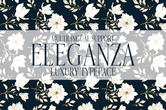 Elevate Your Brand with the Eleganza Serif Typeface