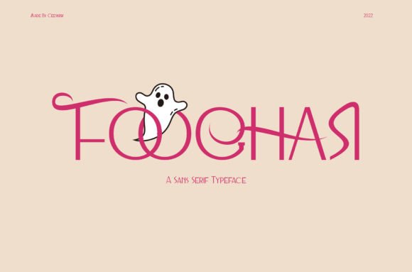 Fooghasi: A Festive Sans Serif Font for Editorial Design