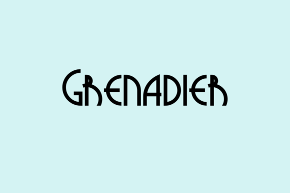 Grenadier Font: Rounded Sans Serif for Makers