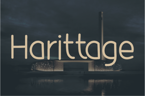 Harittage: A Clean Sans Serif Font for Polished Branding