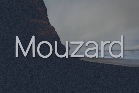 Mouzard: A Neat Sans Serif Font for Editorial Design