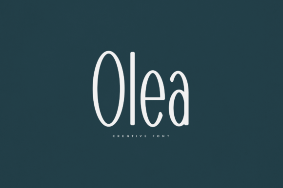 Olea: A Serif Font for Web Design