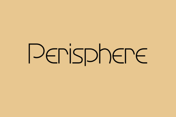 Perisphere: A Font for Business Clarity