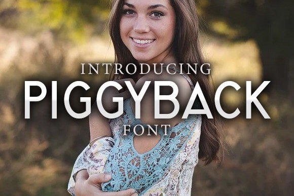 Piggyback Font Review: A Modern Sans Serif for Web Headers
