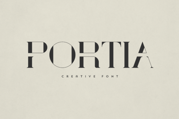 Portia Review: A Bold Serif for Premium Brand Identity