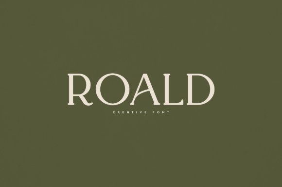 Roald: A Serif Font for Creative Makers