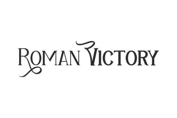 Roman Victory: The Elegant Serif Font for Crafters