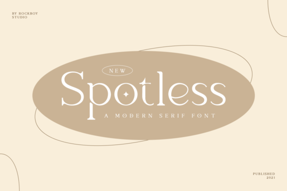 Spotless: A Refined Serif Font for Modern Web Design